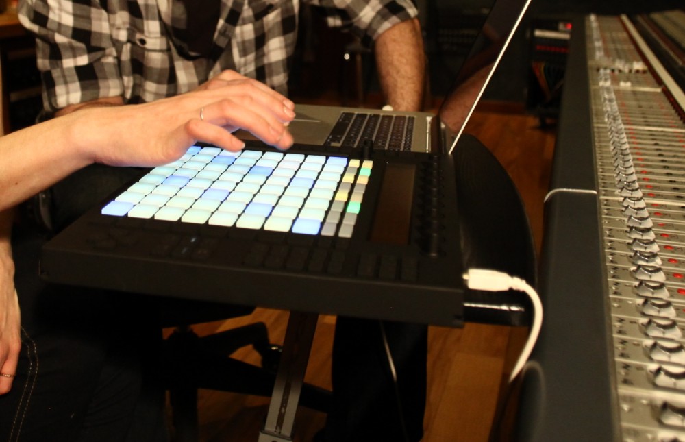 Ableton Push being used to create music | Recording Connection